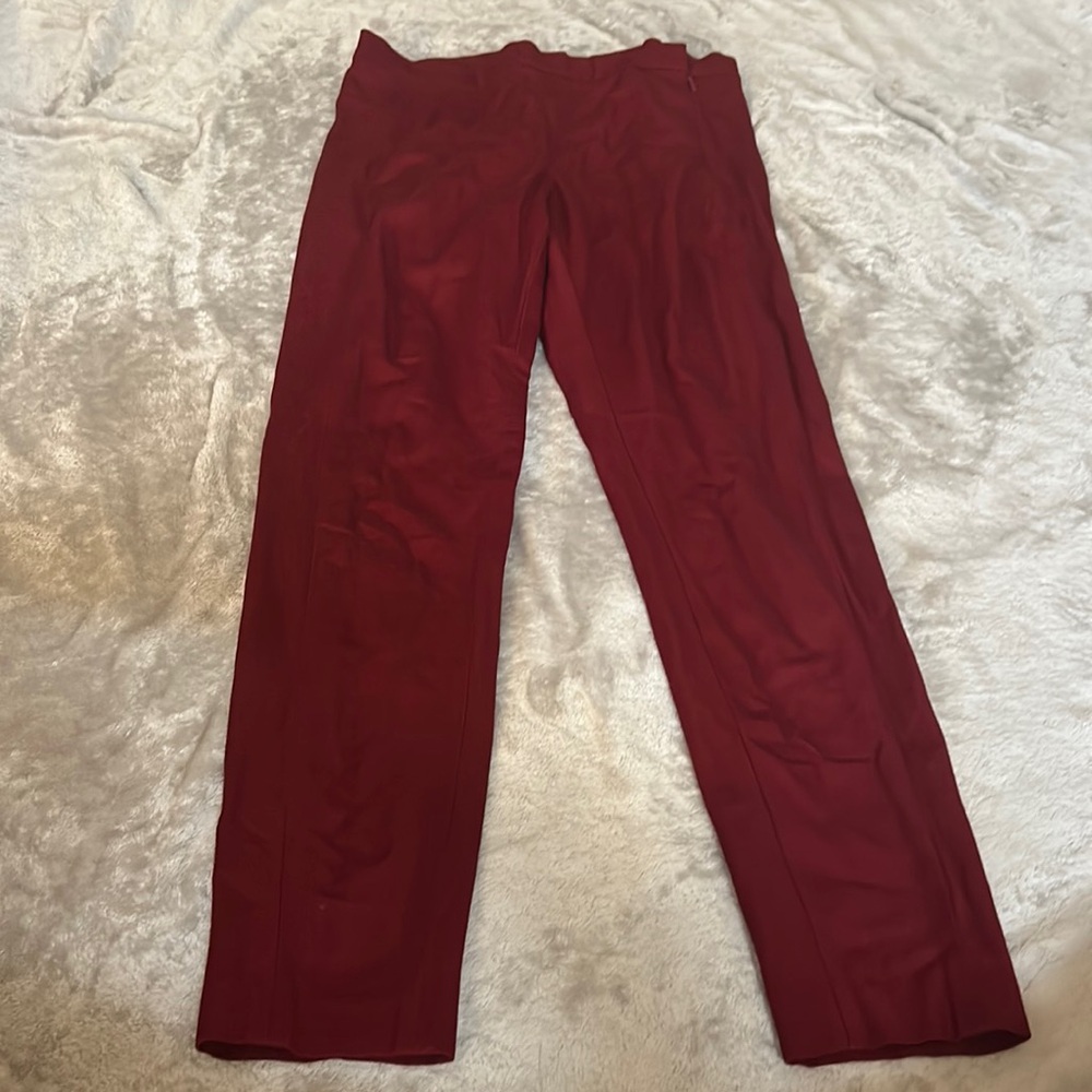 Banana republic red Devon leggings